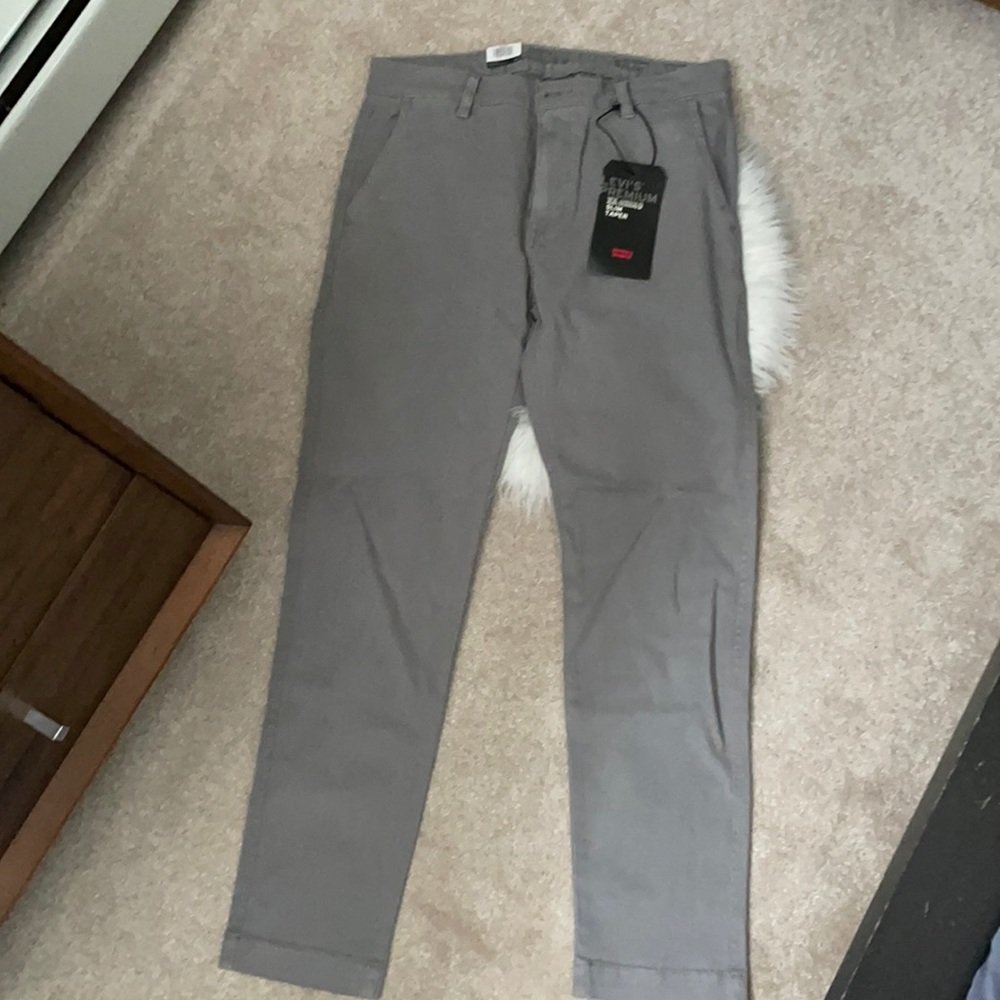 NWT Levi’s XX Chino Slim Taper grey pants